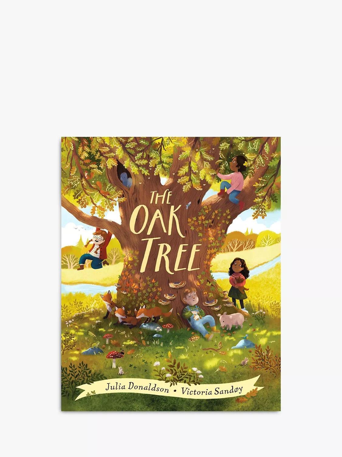 كتاب Gardners The Oak Tree للأطفال بغلاف مقوى، النسخة البريطانية