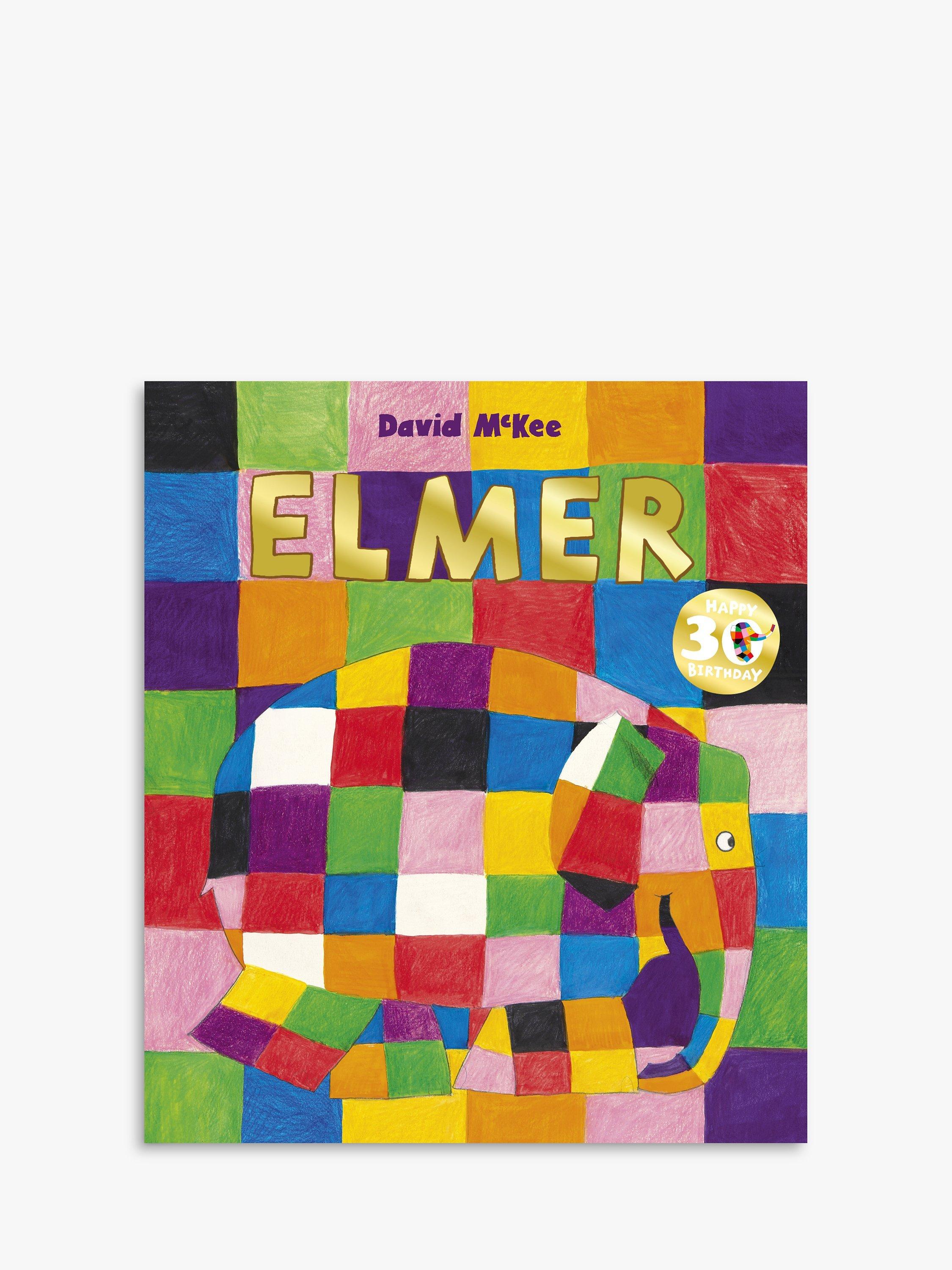 David McKee Elmer children's story book - British product