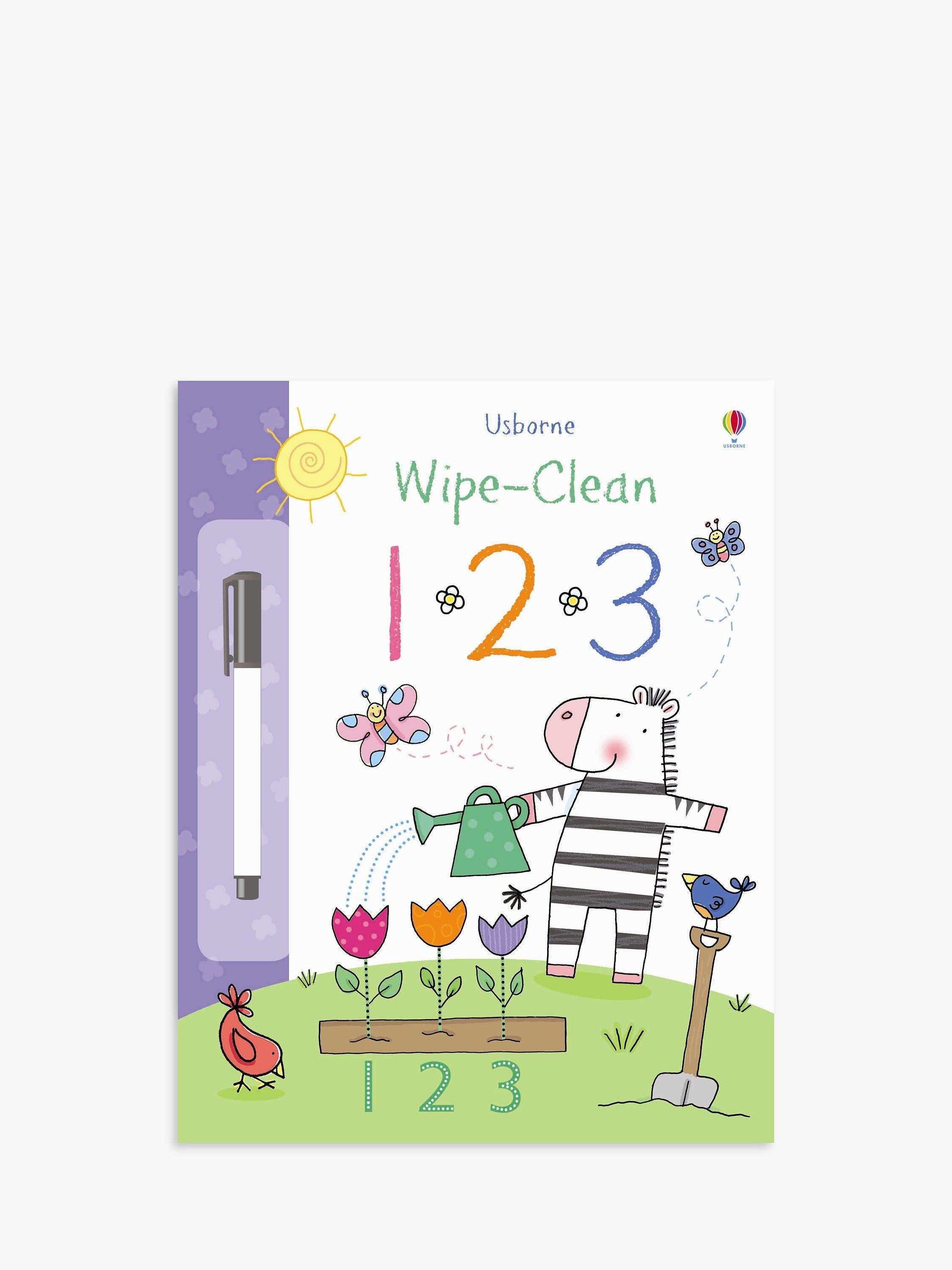 Wipe-Clean Numbers Activity Book for Young Children