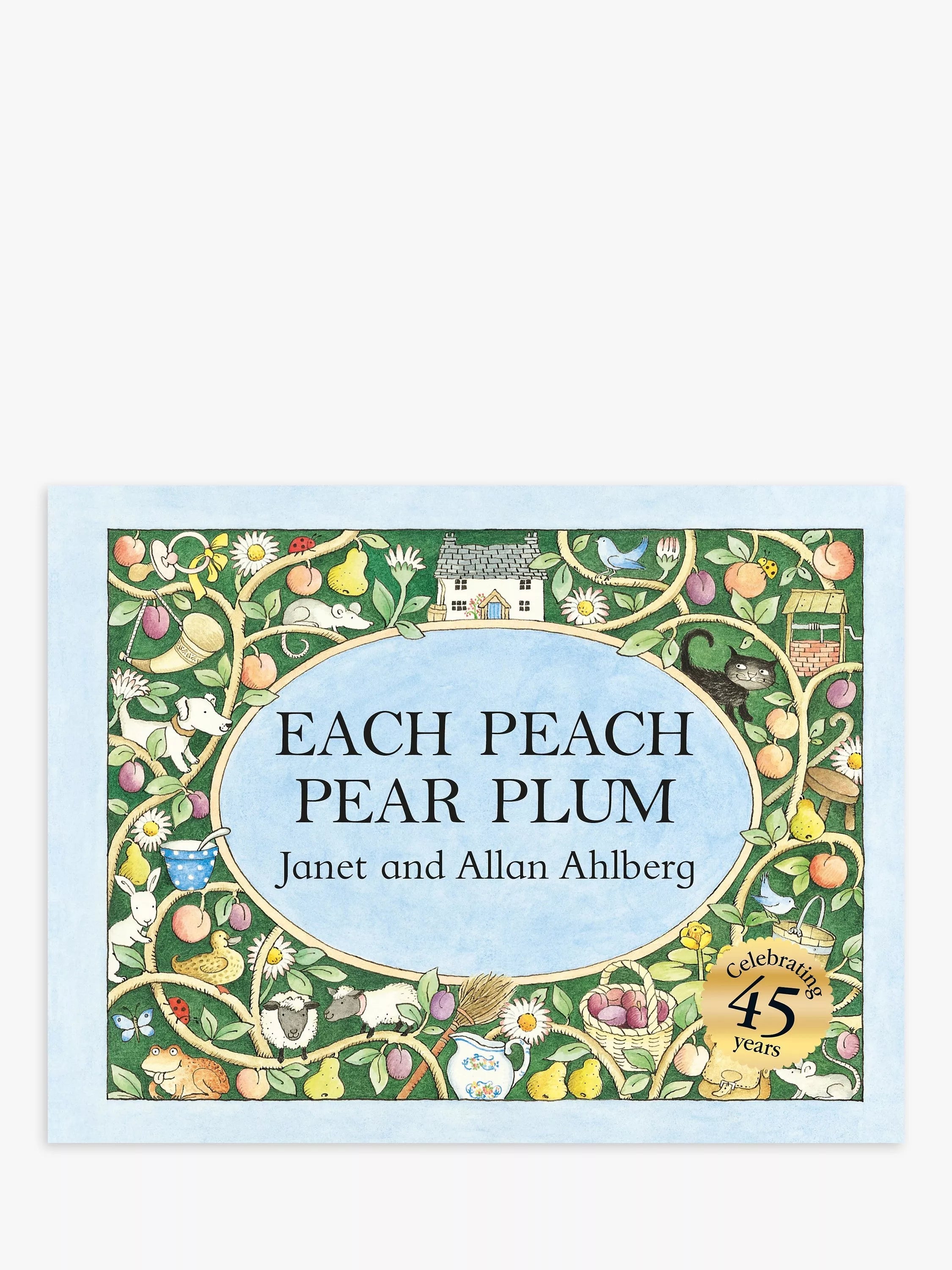 Gardners Each Peach Pear Plum children's board book, UK version