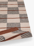 John Lewis Betula flatweave rug orange multi 180x120cm, imported from the UK