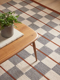 John Lewis Betula flatweave rug orange multi 180x120cm, imported from the UK