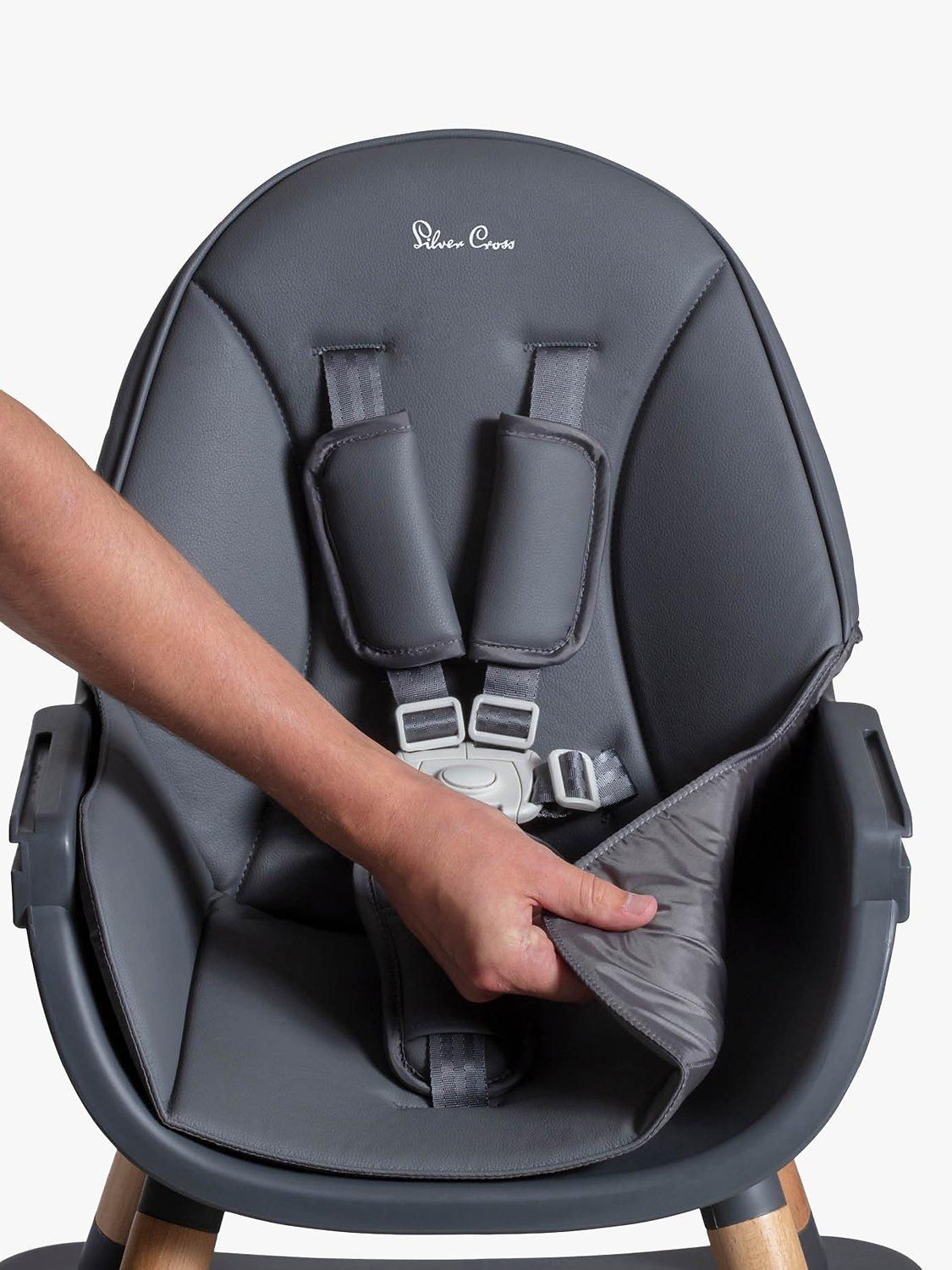 Silver Cross Grey Highchair 4-in-1 (British brand)