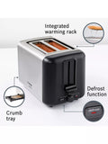 Bosch DesignLine 2 slice stainless steel toaster - British product