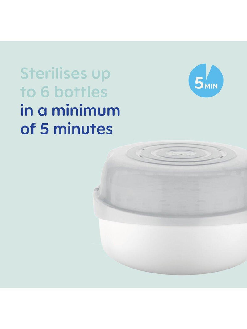 MAM microwave bottle steriliser Grey (British brand)