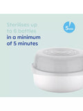 MAM microwave bottle steriliser Grey (British brand)