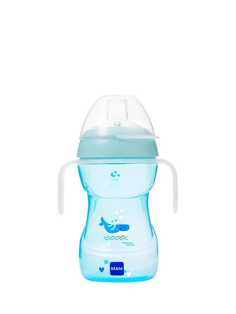 Mam Fun to Drink Cup & Glow Handles, 270ml