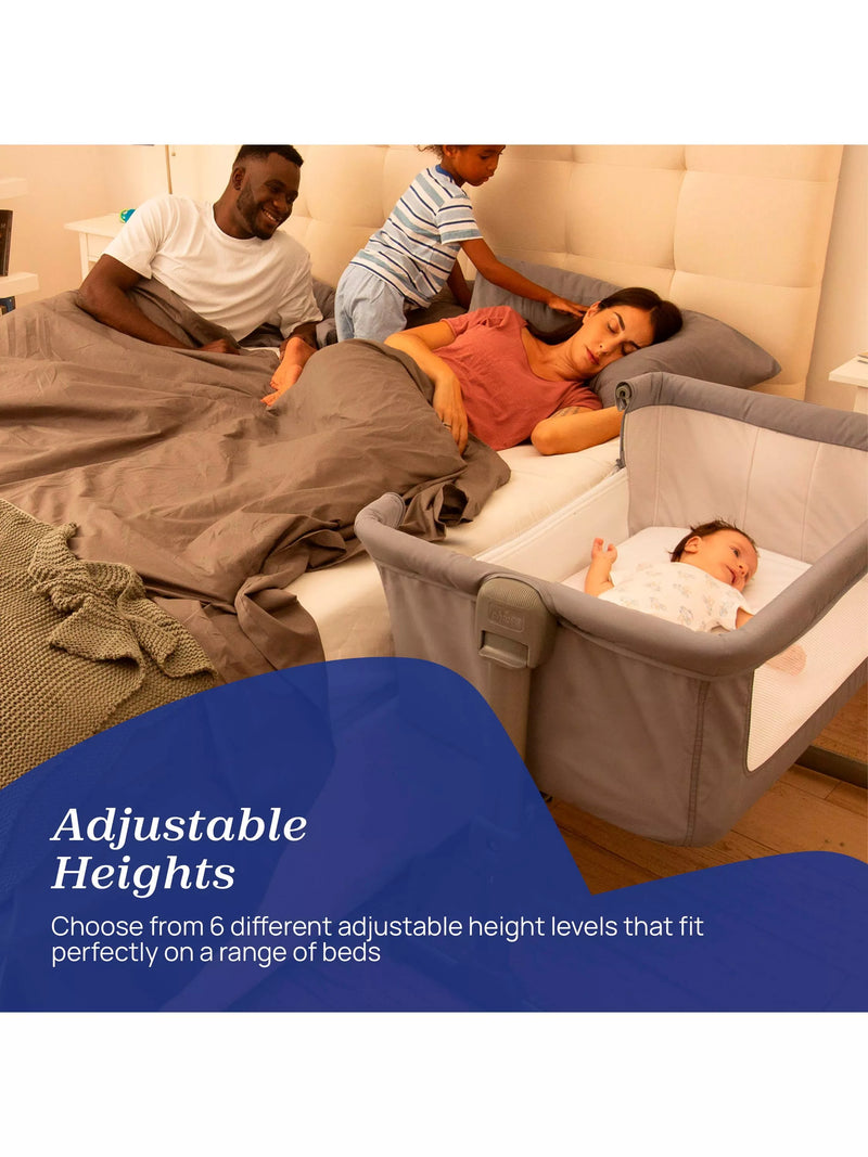 Chicco Next2Me Essential Bedside Crib - British product
