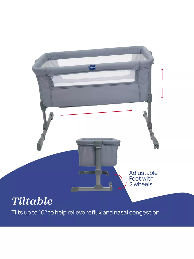 Chicco Next2Me Essential Bedside Crib - British product