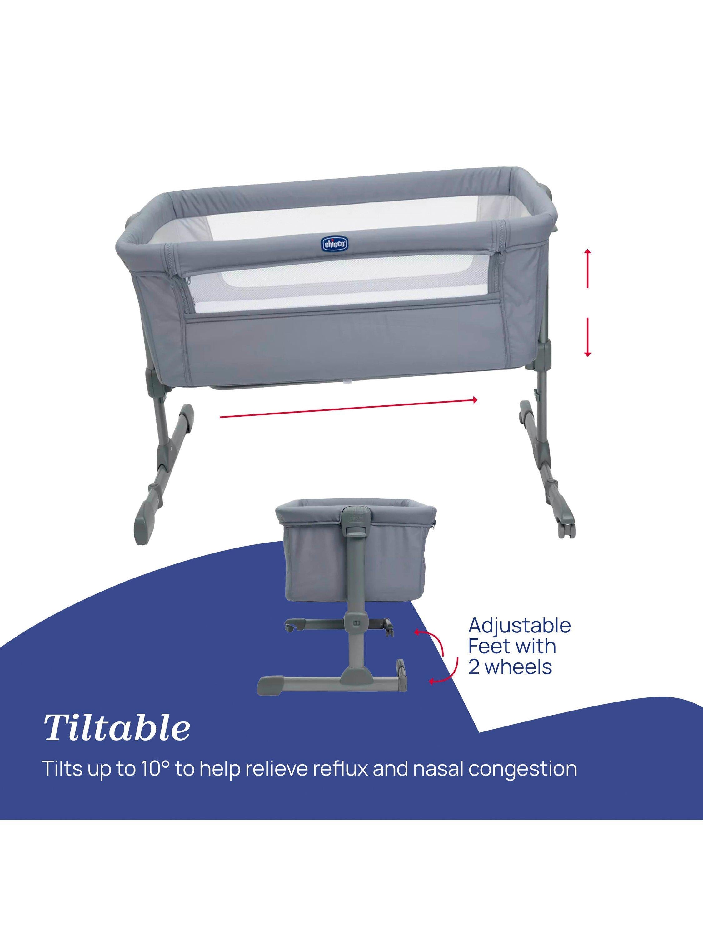 Chicco Next2Me Essential Bedside Crib - British product
