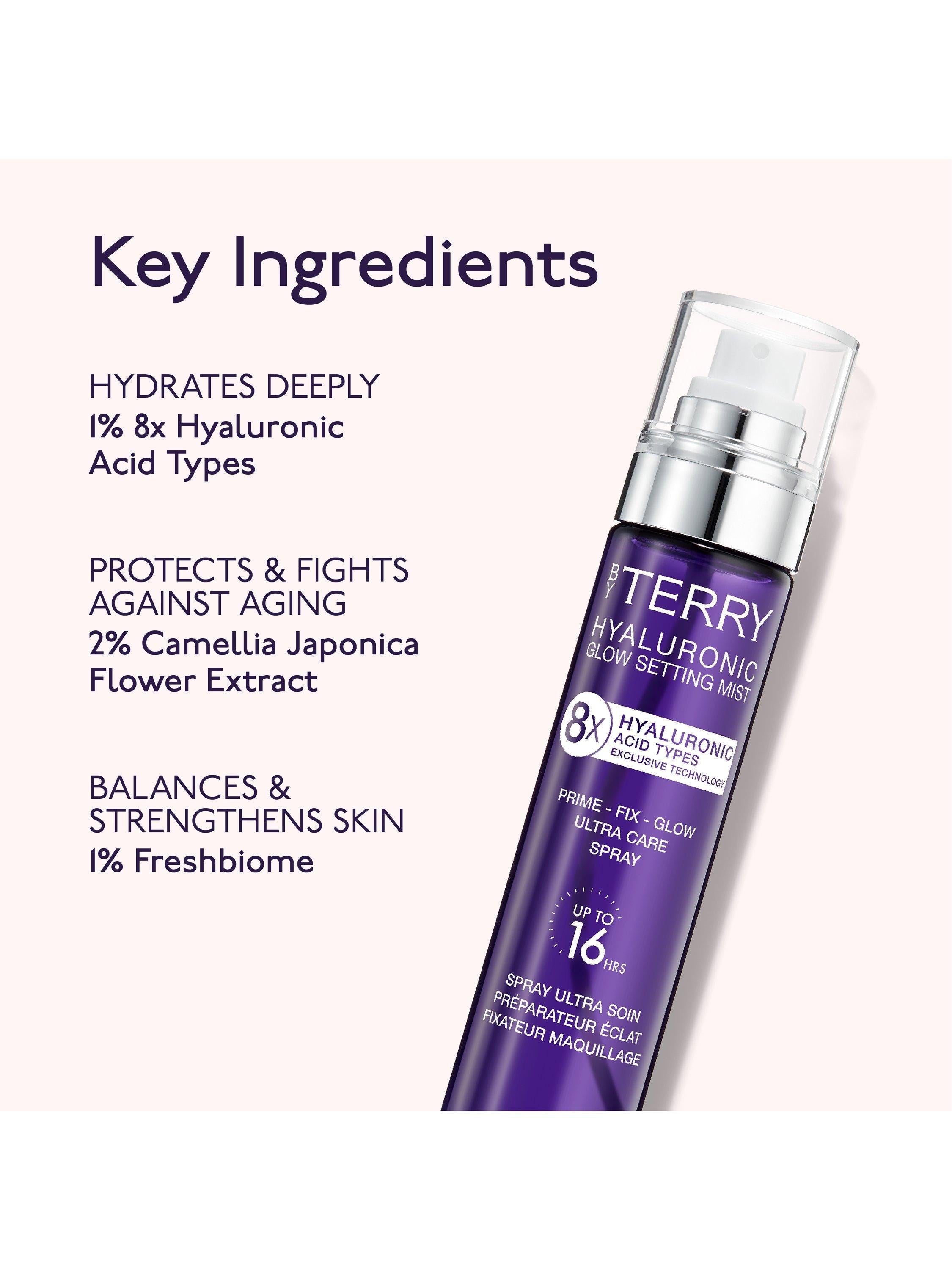 BY TERRY Hyaluronsäure Glow Setting Mist 100ml Setting Spray - Britisches Produkt