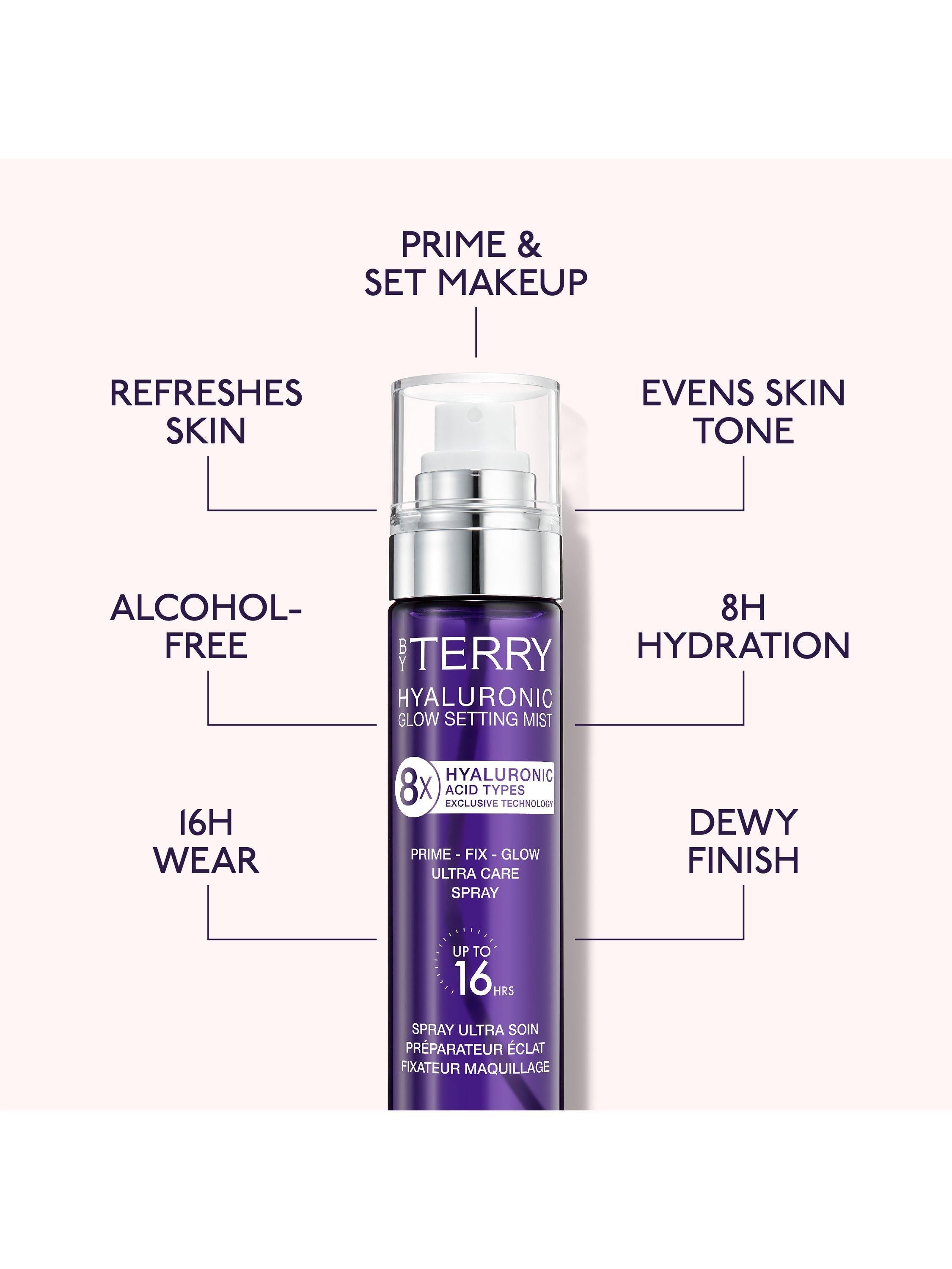BY TERRY Hyaluronsäure Glow Setting Mist 100ml Setting Spray - Britisches Produkt