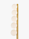 John Lewis chandelier floor lamp warm brass - British product