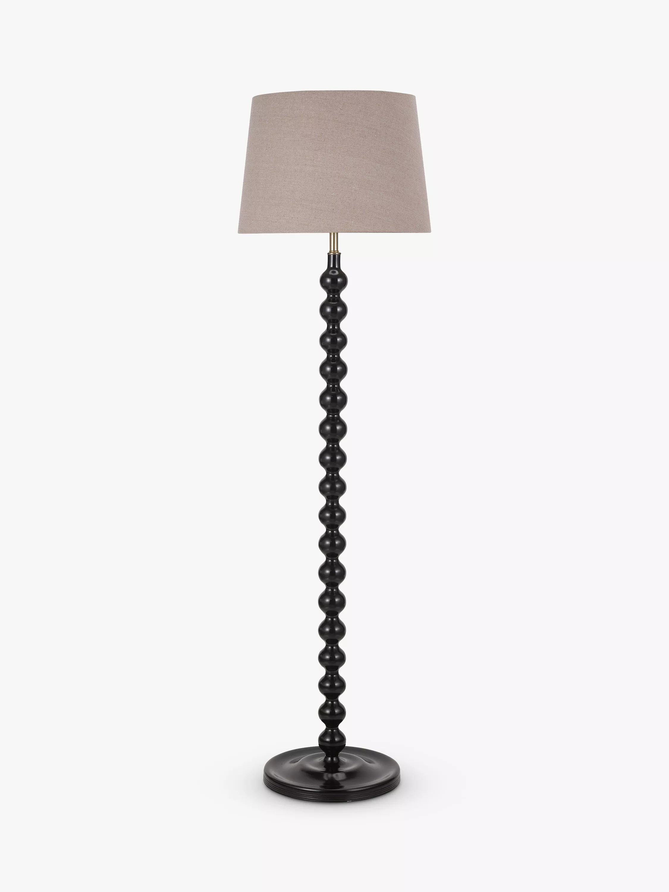 John Lewis Bobbin floor lamp black - British product
