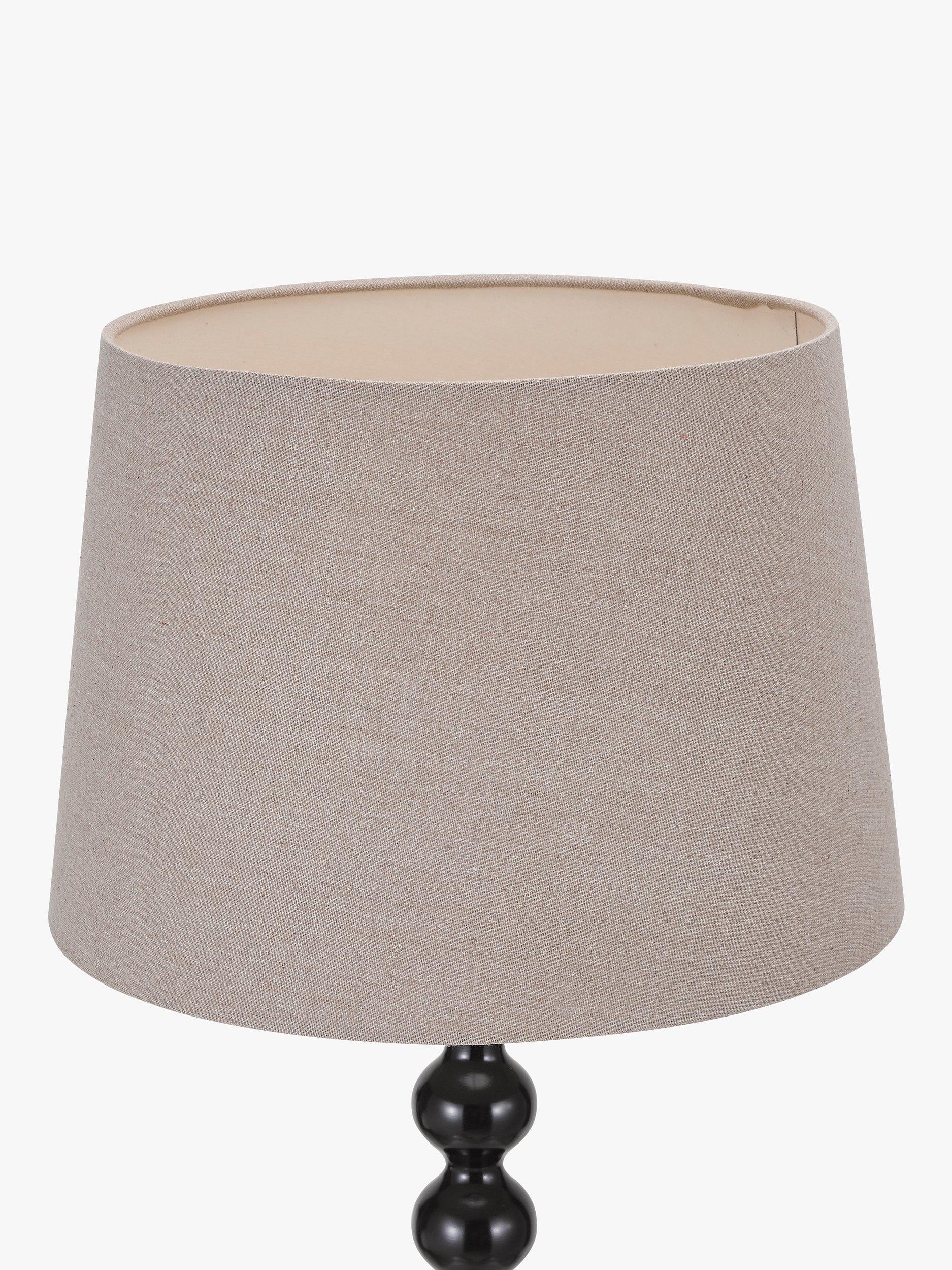 John Lewis Bobbin floor lamp black - British product