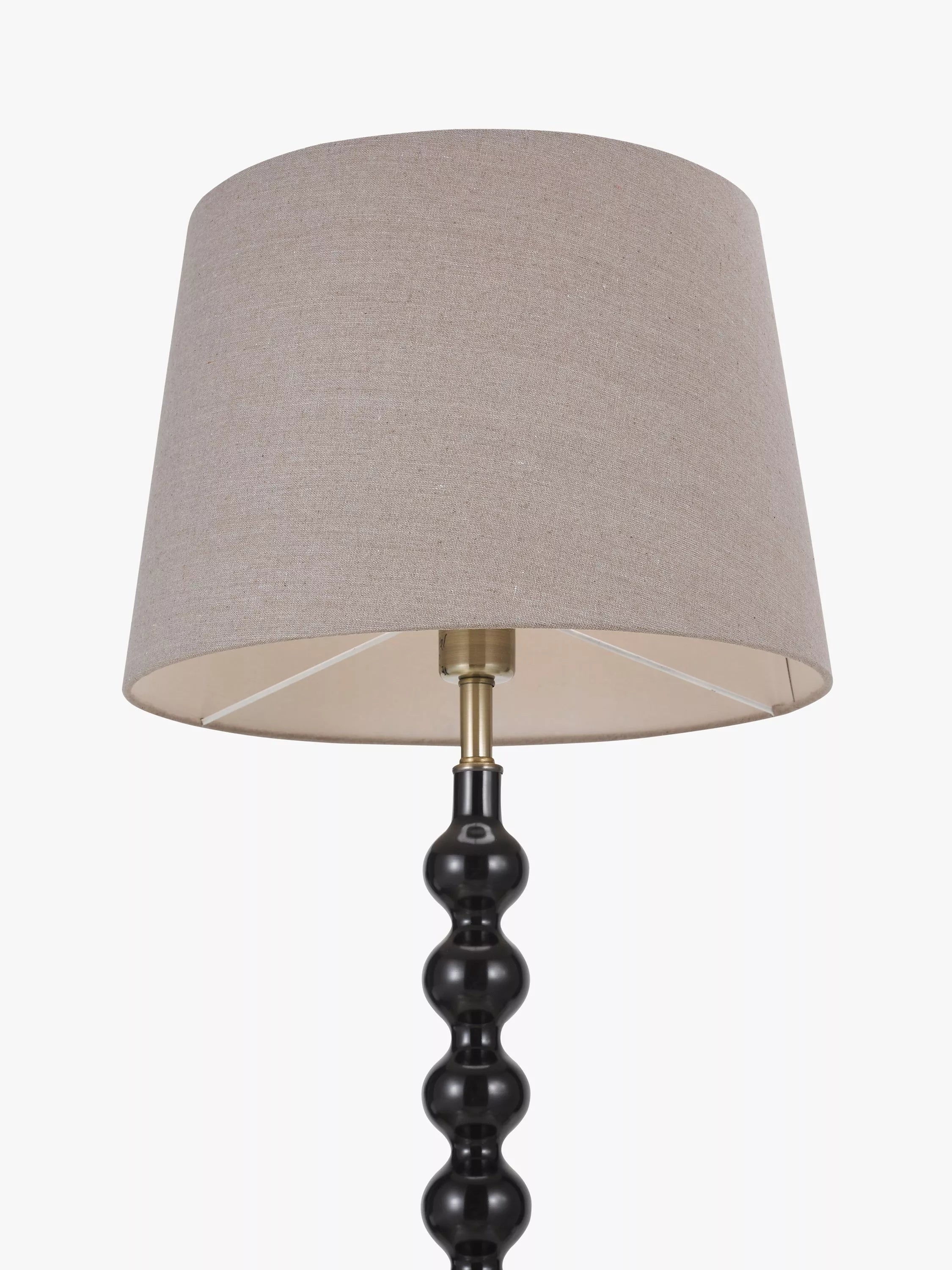 John Lewis Bobbin floor lamp black - British product