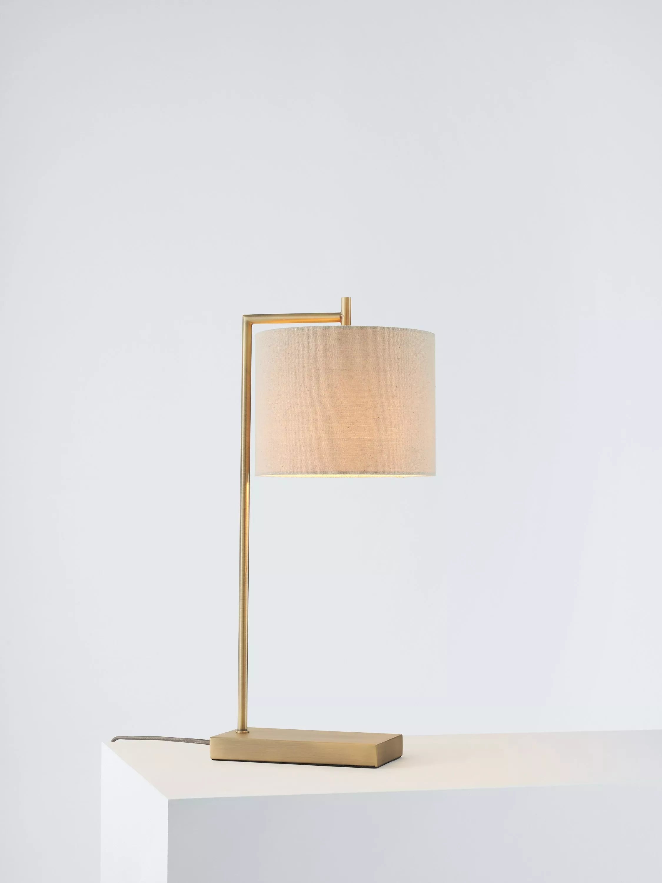 John Lewis Blakely touch task lamp antique finish - British product