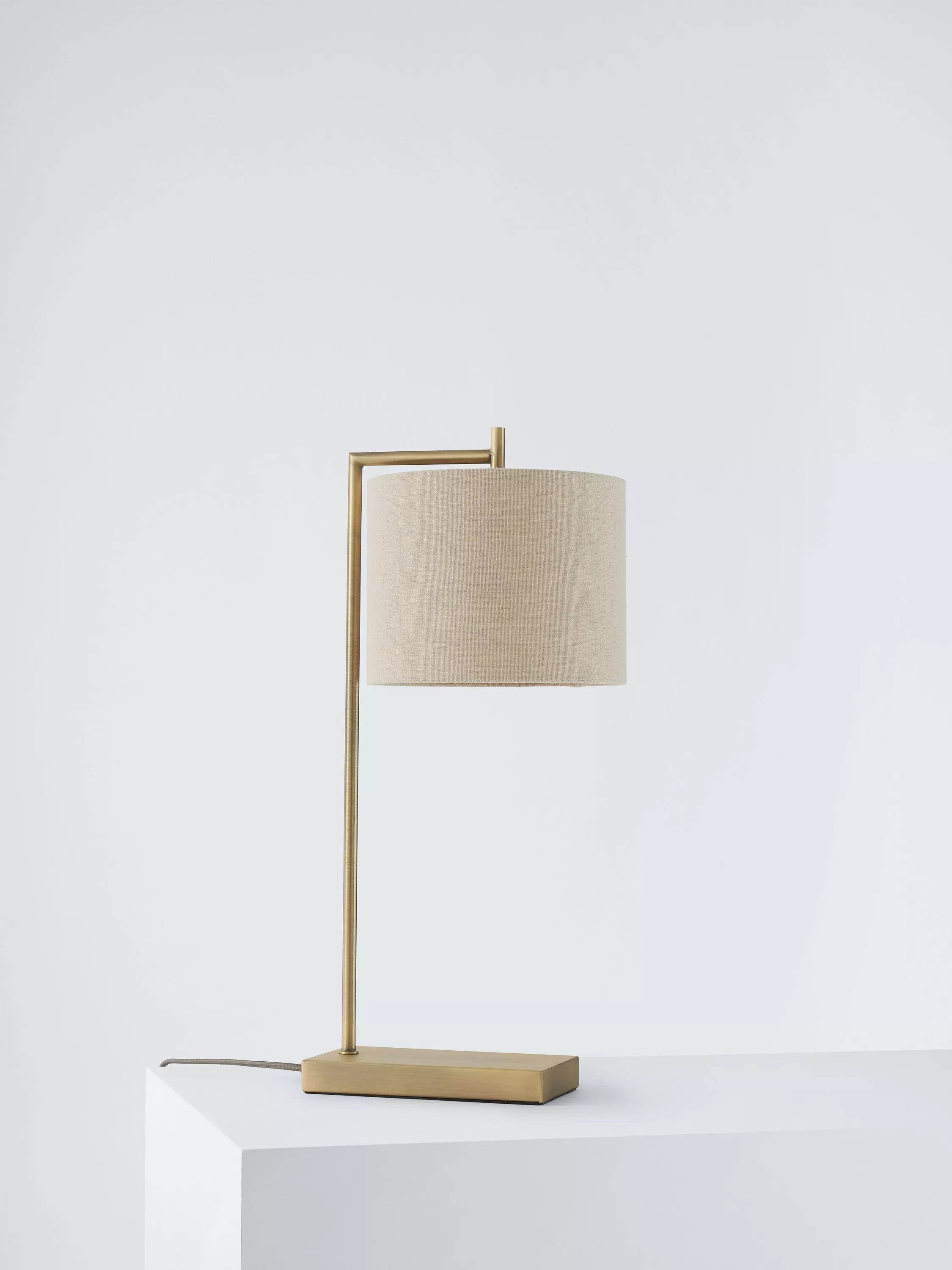 John Lewis Blakely touch task lamp antique finish - British product