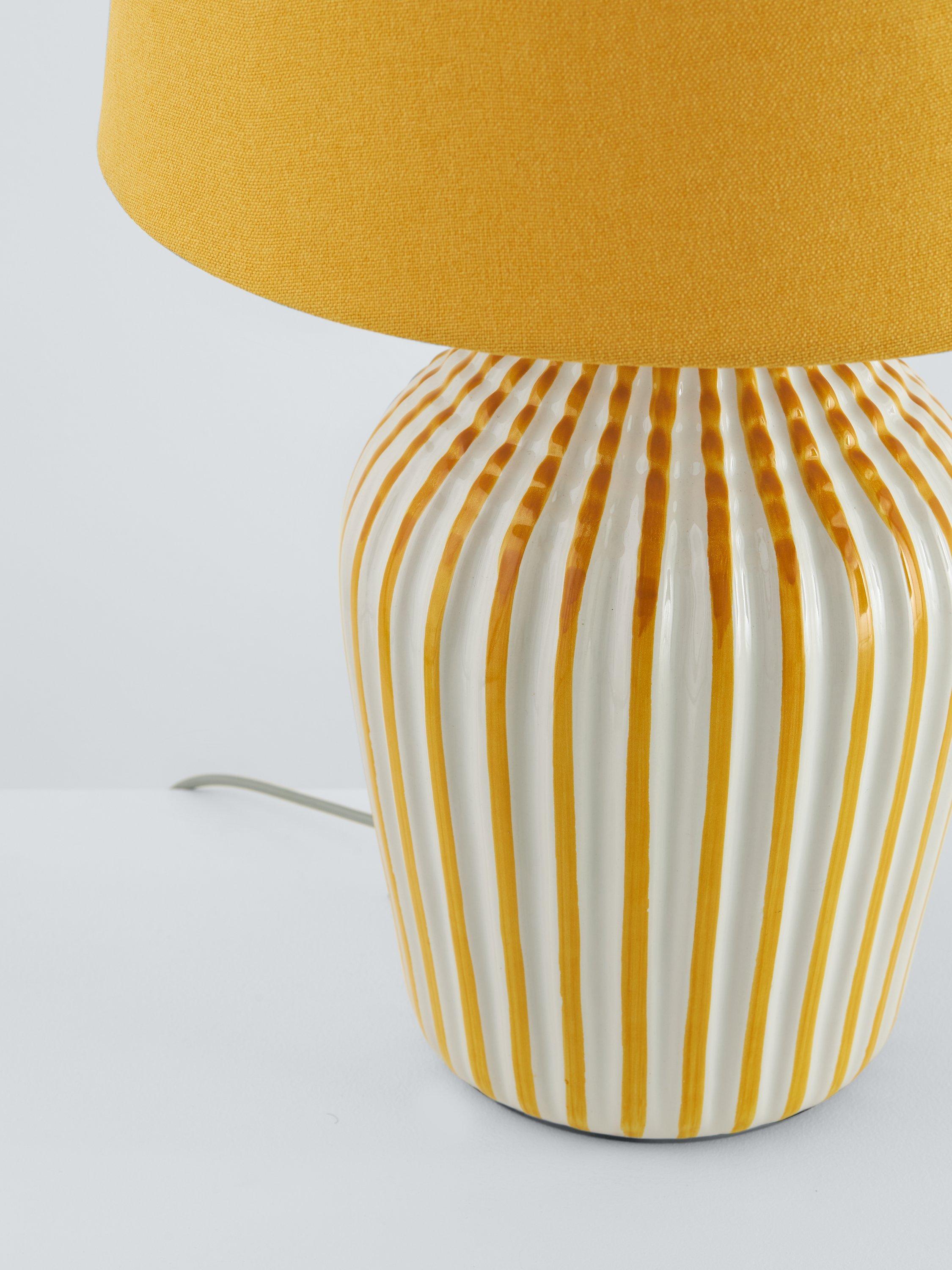 John Lewis Trevone Keramiktischlampe 54cm Höhe (britische Marke)