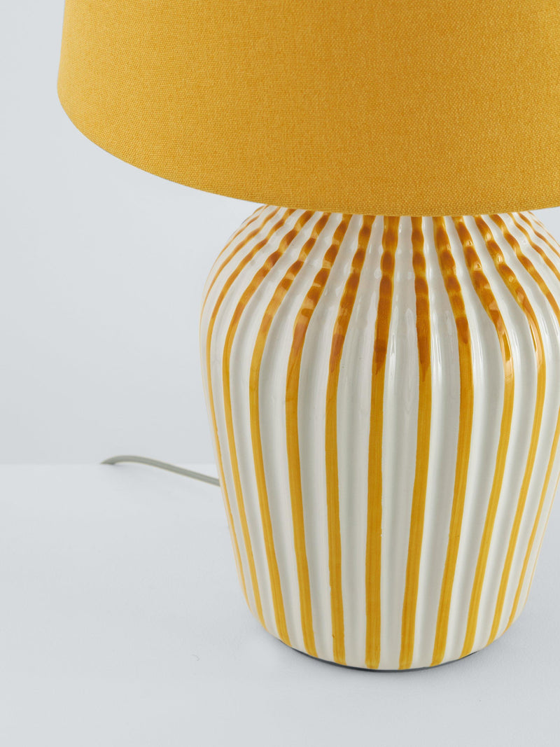 John Lewis Trevone Keramiktischlampe 54cm Höhe (britische Marke)