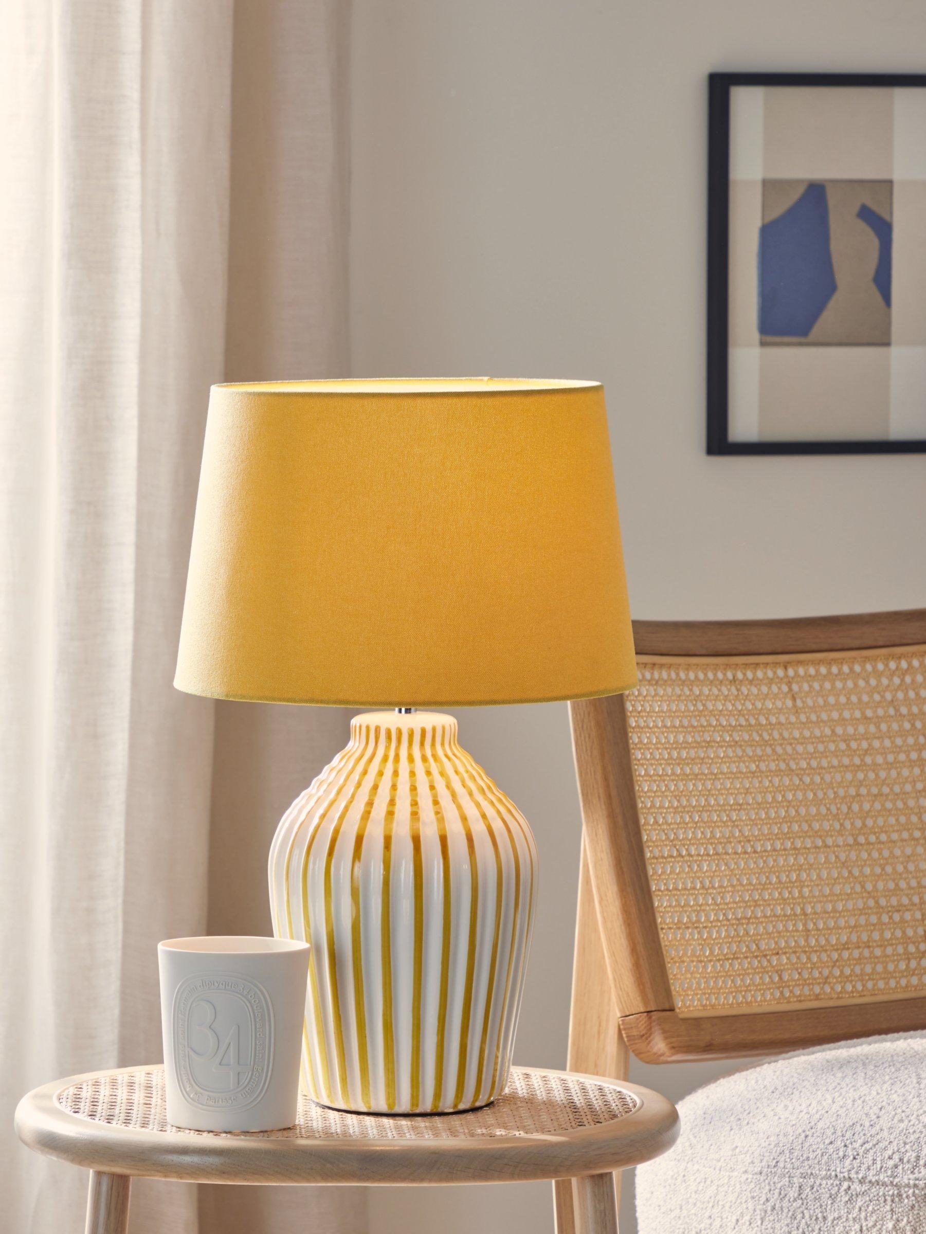 John Lewis Trevone Keramiktischlampe 54cm Höhe (britische Marke)