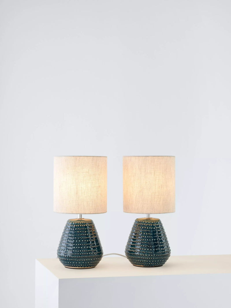 John Lewis Elwood Table Lamp, Set of 2