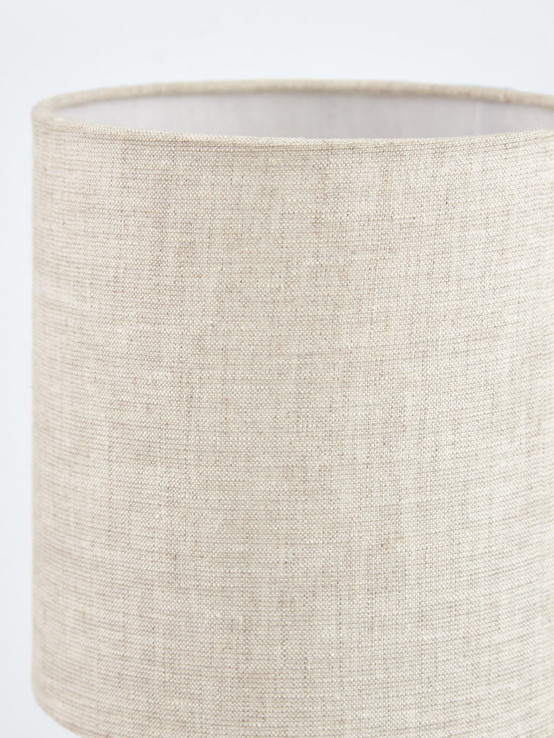 John Lewis Elwood table lamp set of 2 ceramic base linen shade, UK version