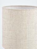 John Lewis Elwood table lamp set of 2 ceramic base linen shade, UK version