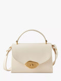 Mulberry Small Lana Gloss Leather Top Handle Bag