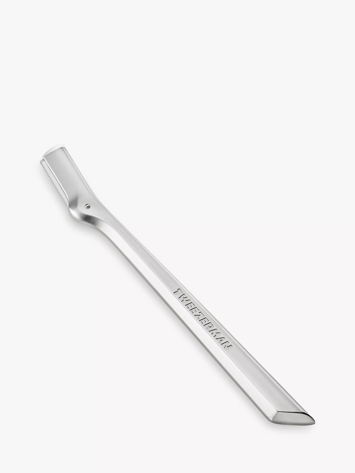 Tweezerman brow razor for precise grooming, imported from the UK