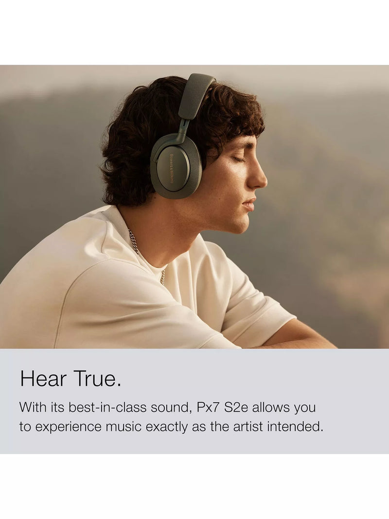 Bowers & Wilkins PX7 S2e noise cancelling headphones, imported from the UK