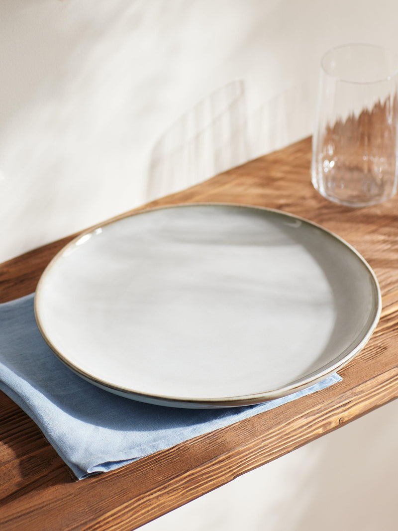 John Lewis stoneware dinner plate in Moonlight, 27.4cm, UK version