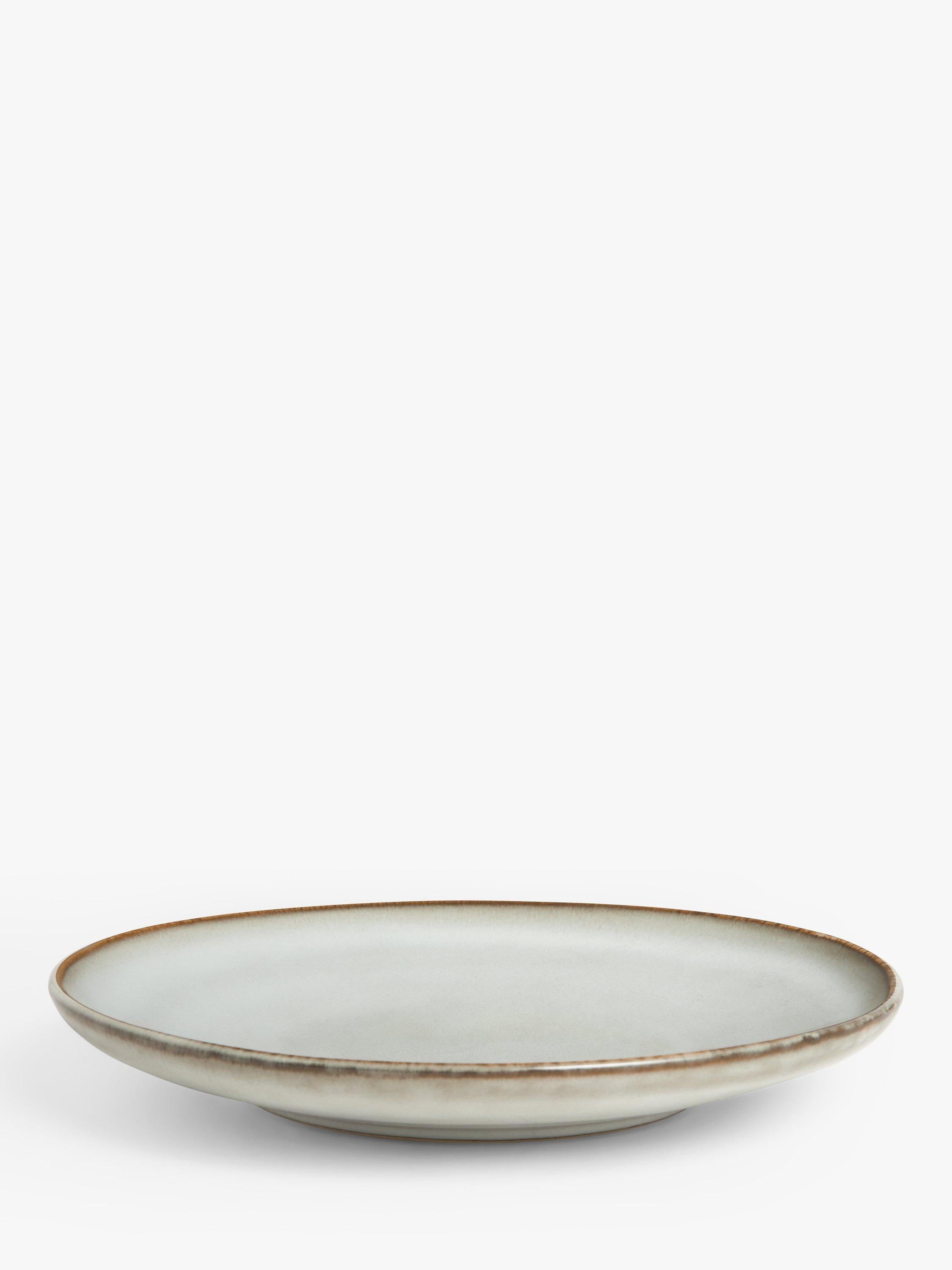John Lewis reactive glaze stoneware side plate 21cm Moonlight, UK version