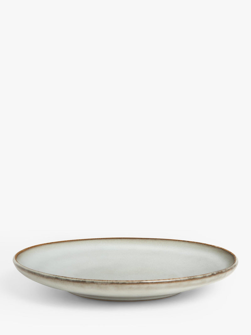 John Lewis reactive glaze stoneware side plate 21cm Moonlight, UK version