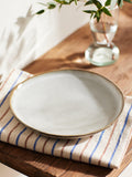 John Lewis reactive glaze stoneware side plate 21cm Moonlight, UK version