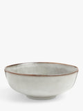 John Lewis Iver Reactive Glaze stoneware cereal bowl Moonlight 15.5cm, UK version
