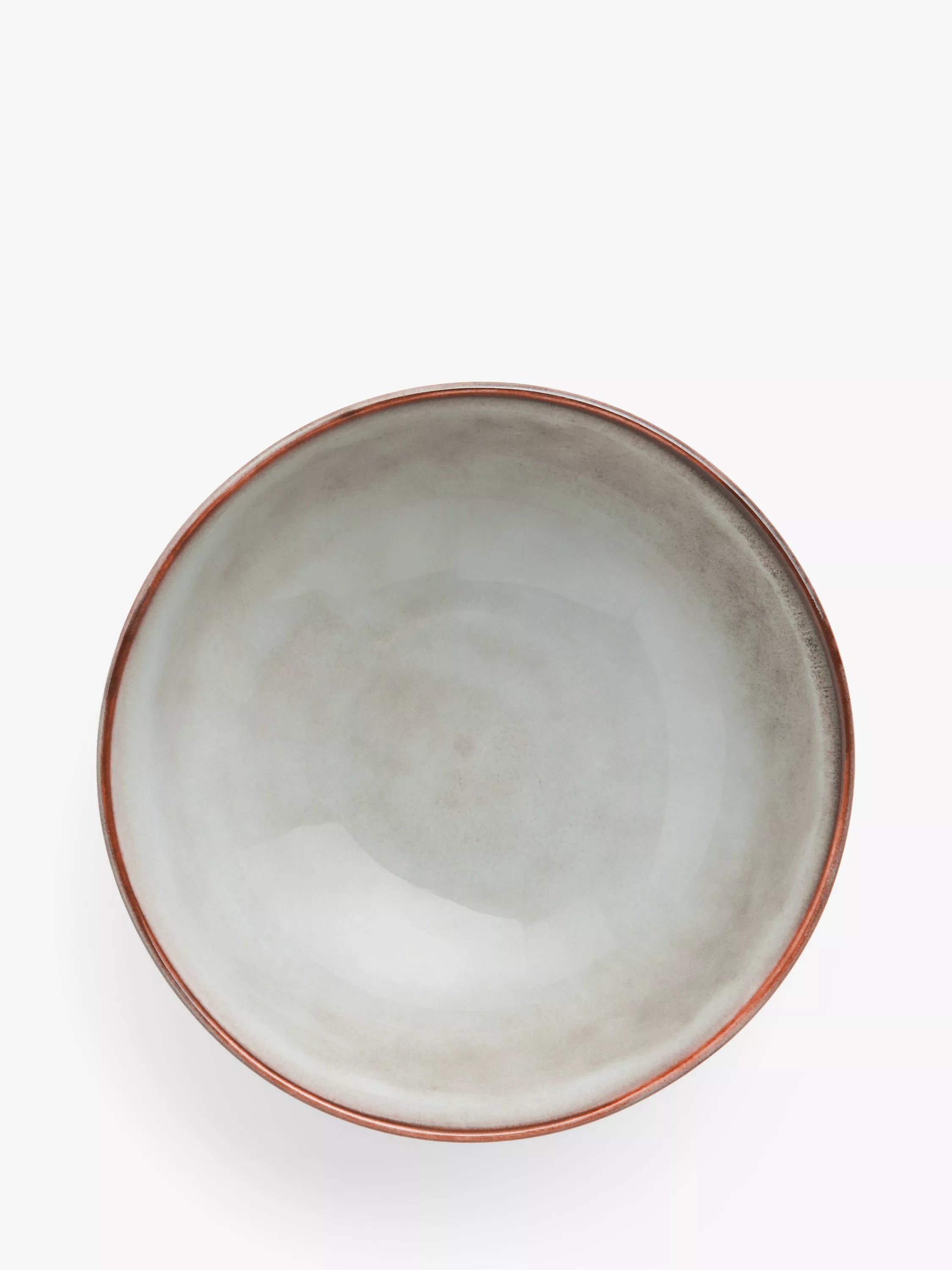 John Lewis Iver Reactive Glaze stoneware cereal bowl Moonlight 15.5cm, UK version