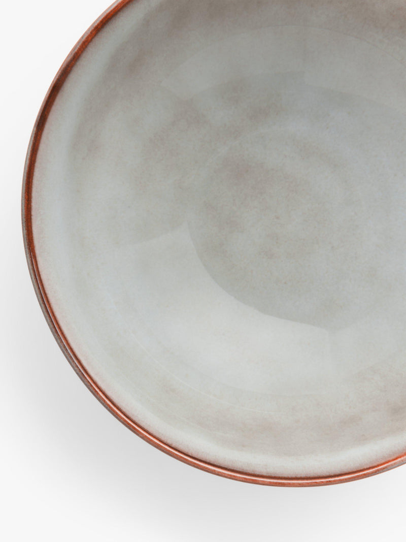 John Lewis Iver Reactive Glaze stoneware cereal bowl Moonlight 15.5cm, UK version