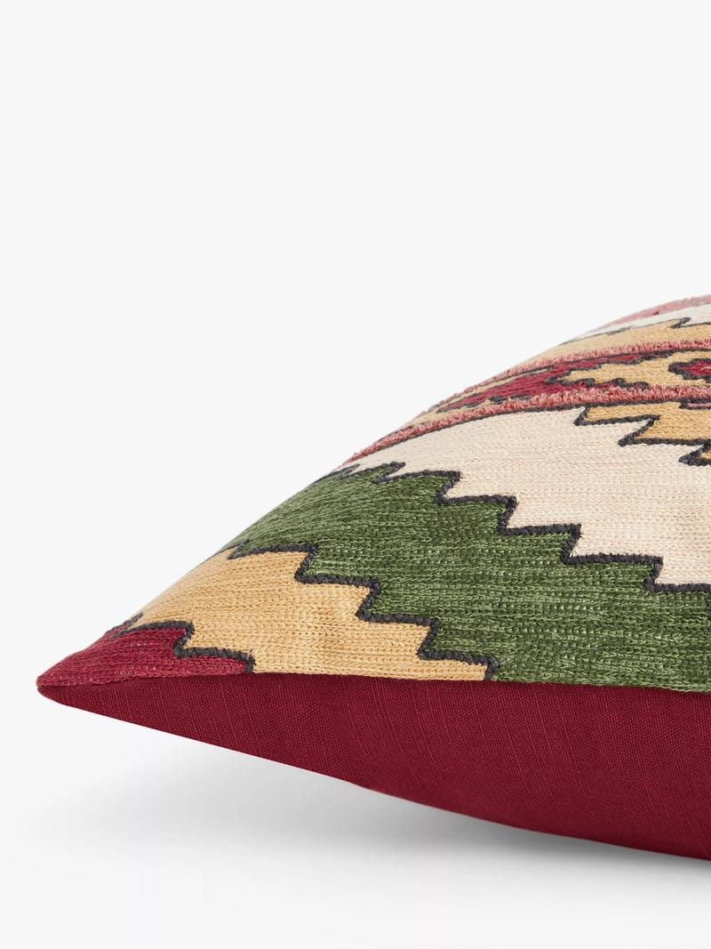 John Lewis decorative cushion with colour contrasting pattern, UK version