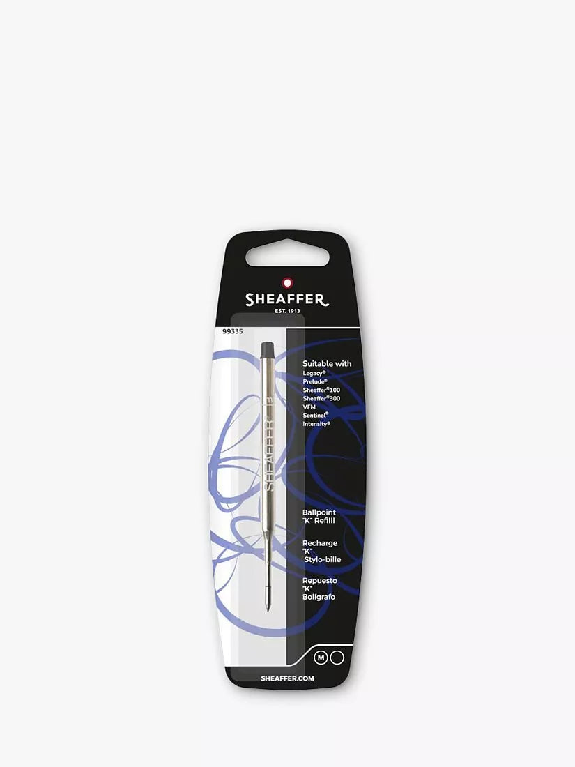 خرطوشة حبر كرات دوارة Sheaffer متوسطة، مستوردة من المملكة المتحدة