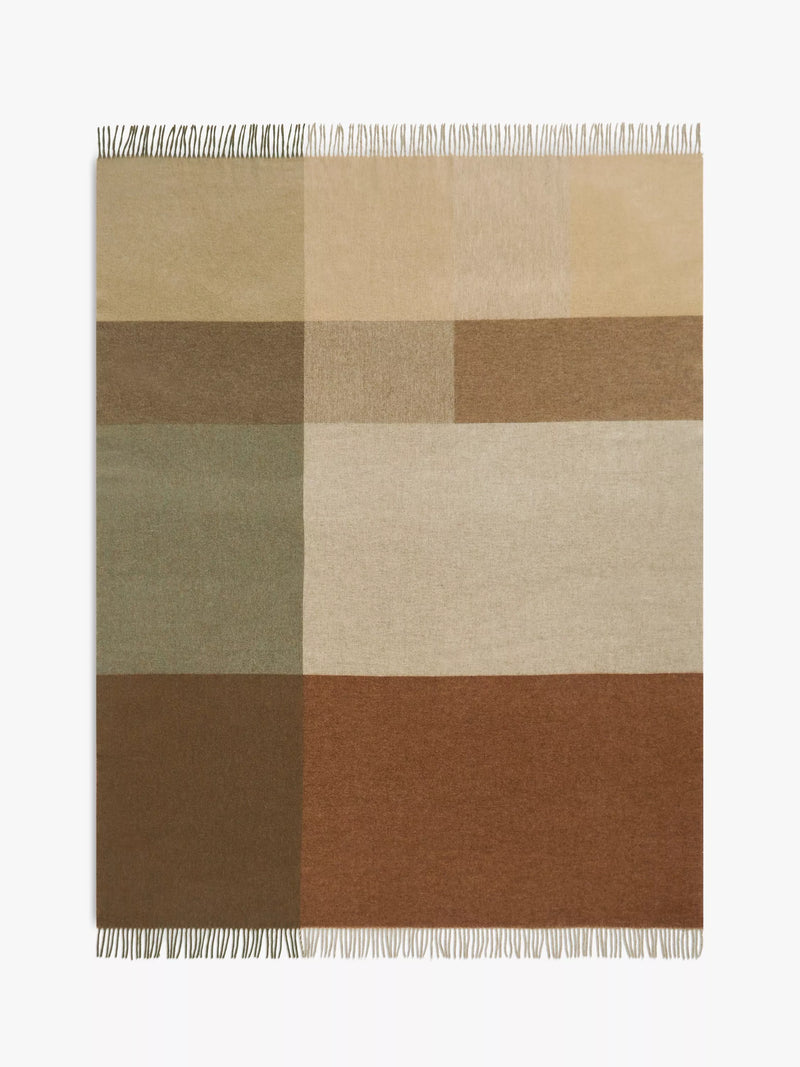 John Lewis merino wool throw, UK version