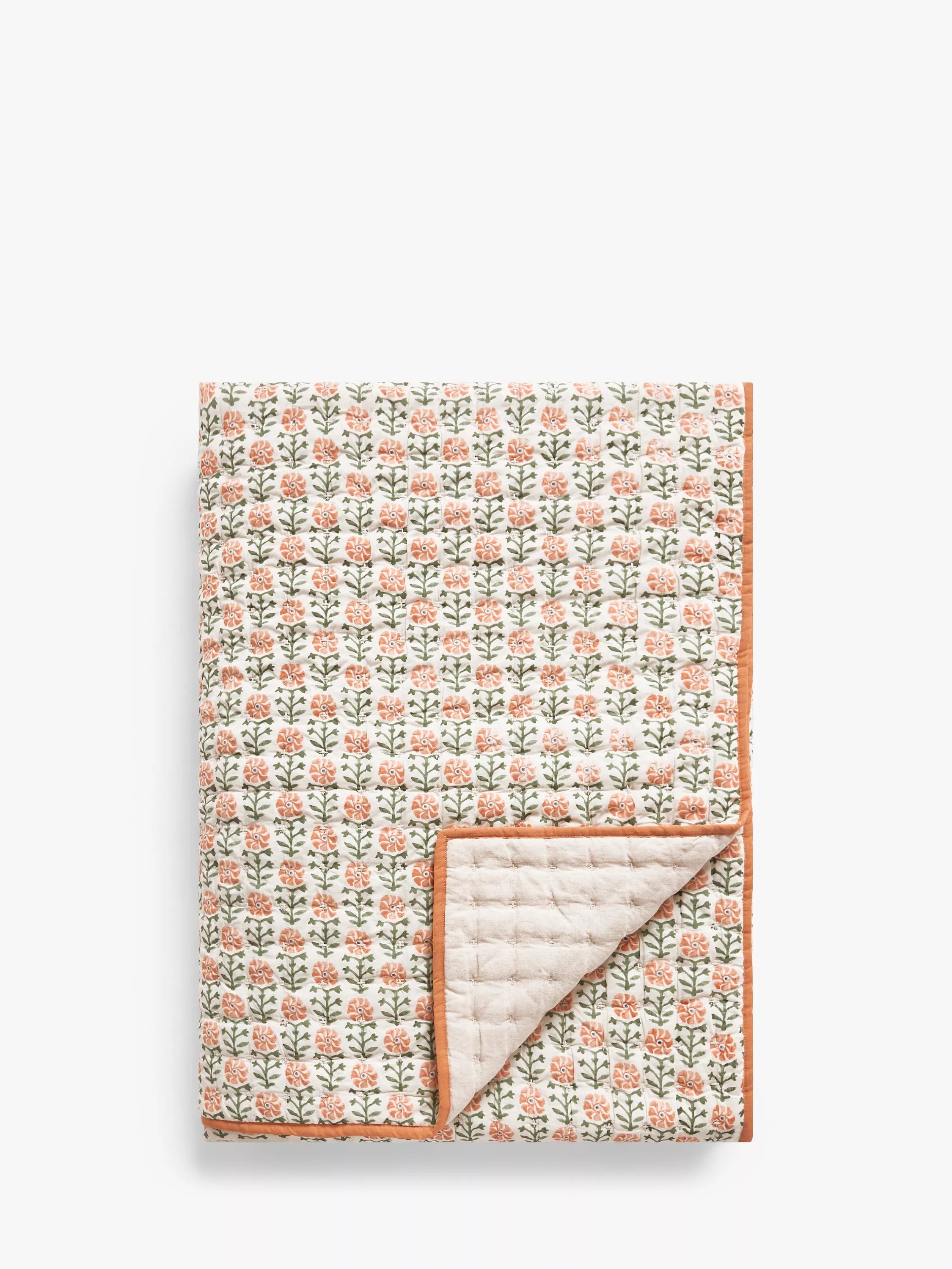 John Lewis Aria Reversible Quilt King Size