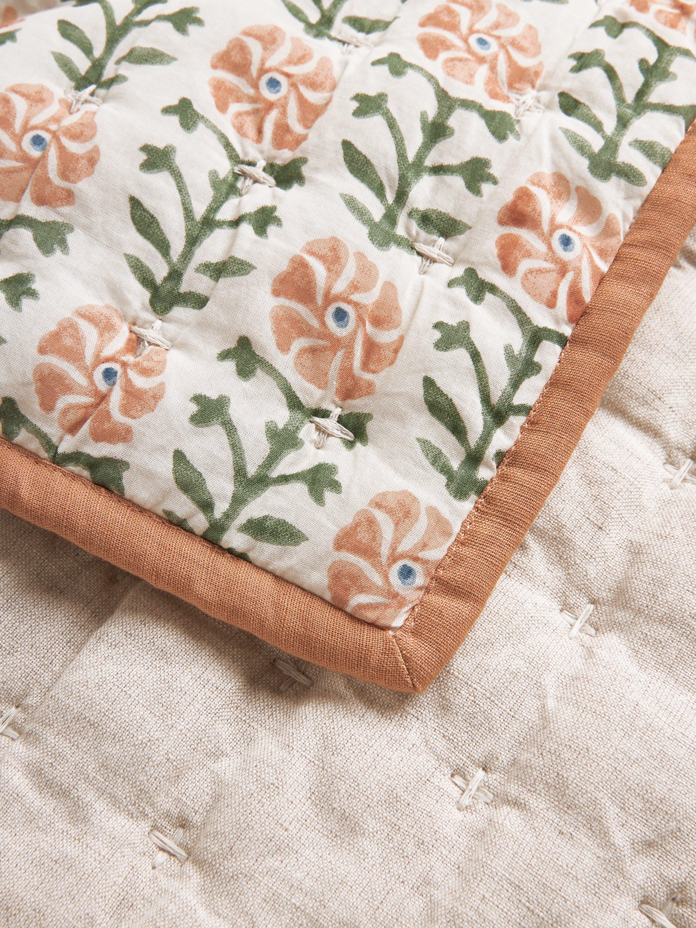 John Lewis Aria reversible quilt king size, imported from the UK