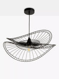 John Lewis Hiko Dual Layer 60cm pendant ceiling light black (British brand)