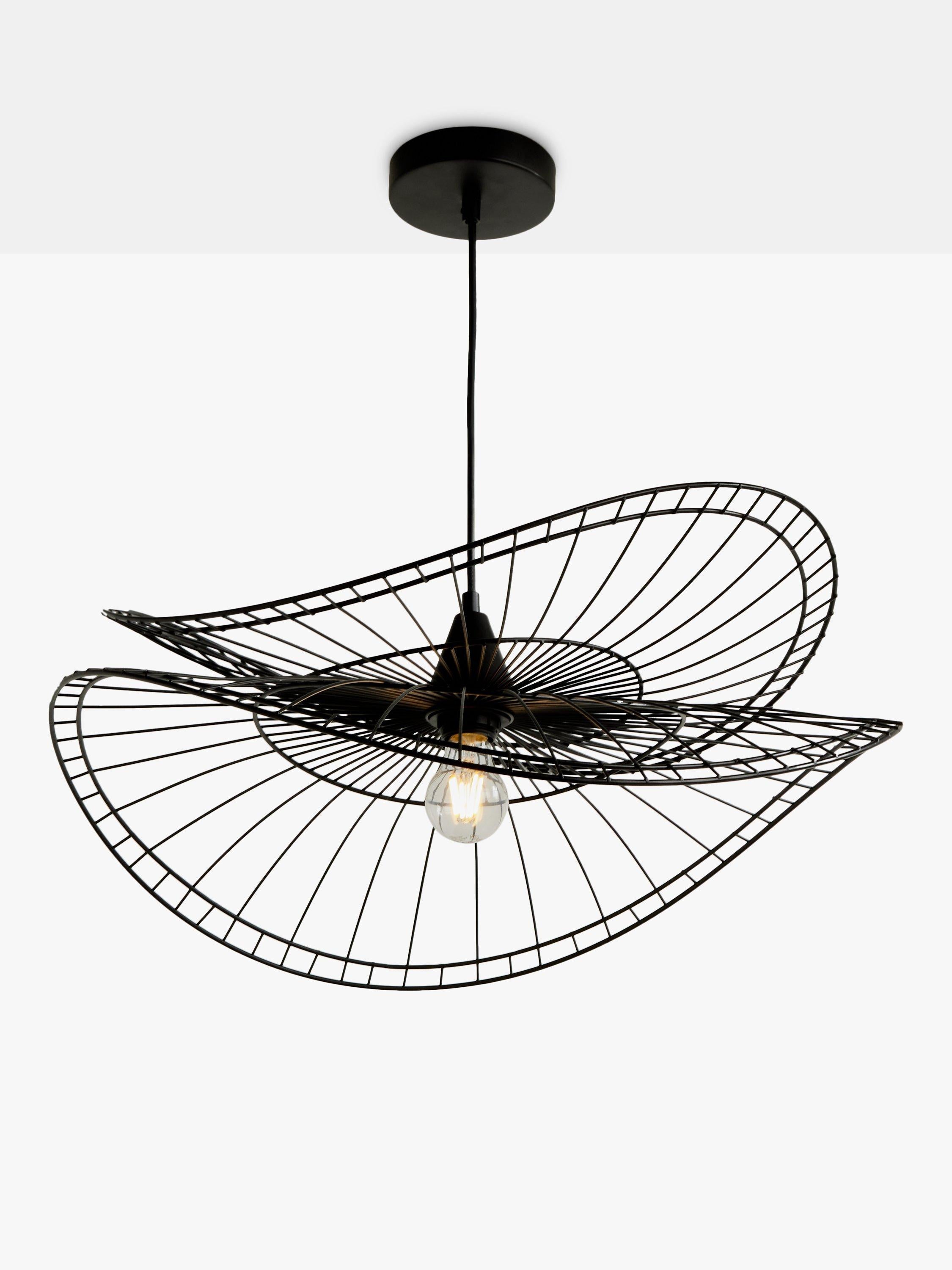John Lewis Hiko Suspension Double Couche 60cm noire (marque britannique)