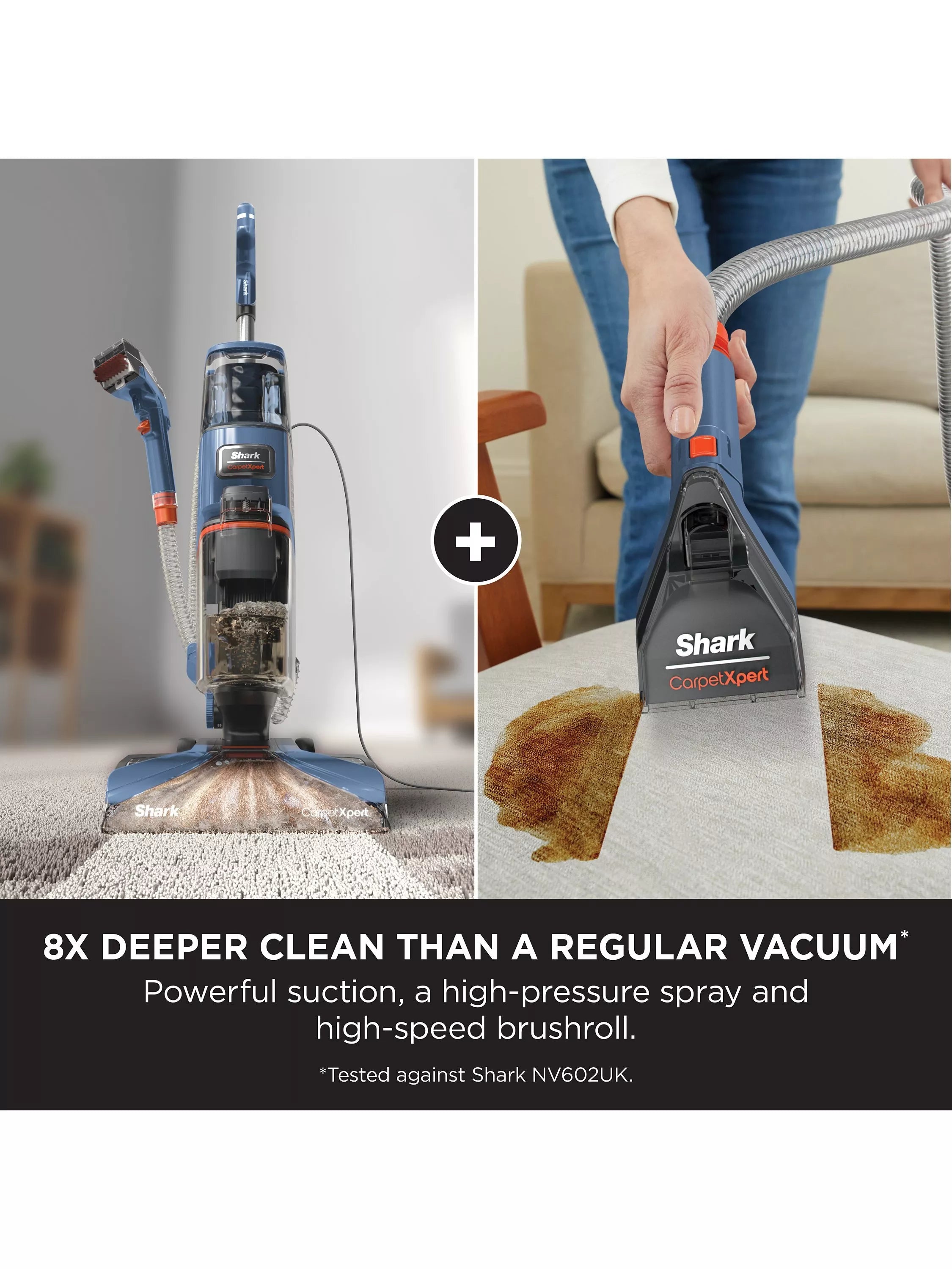 Shark CarpetXpert Carpet Cleaner Navy (British brand)