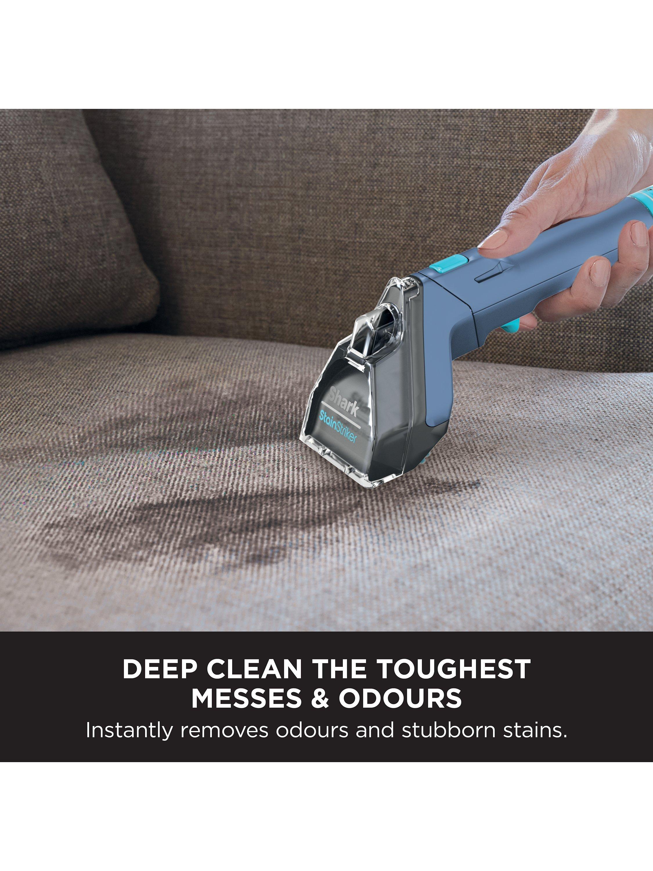 Shark StainStriker carpet cleaner Nordic Blue - British product