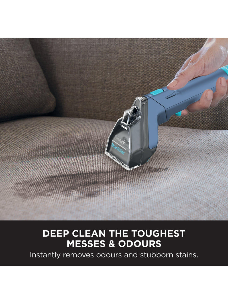 Shark StainStriker carpet cleaner Nordic Blue - British product