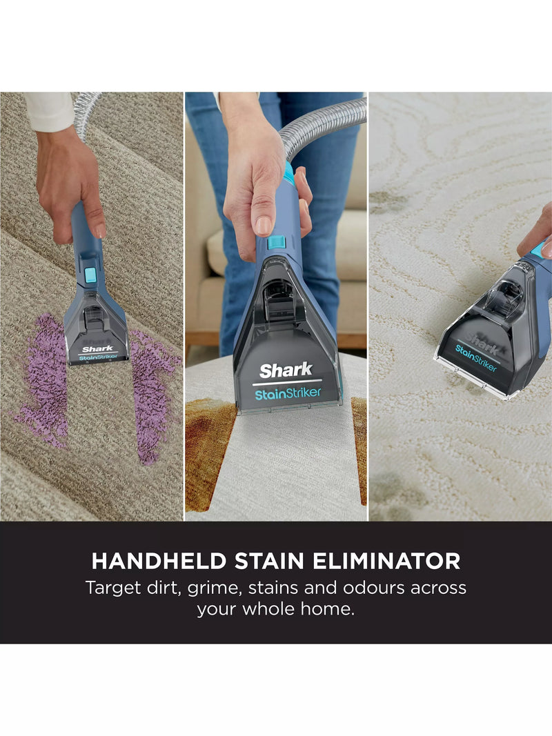 Shark StainStriker carpet cleaner Nordic Blue - British product