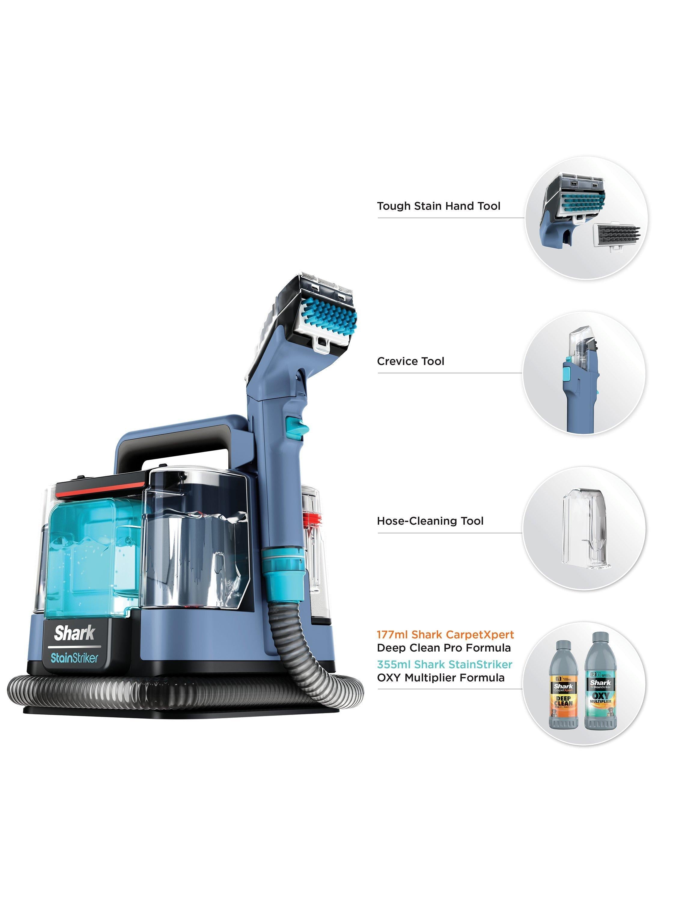 Shark StainStriker carpet cleaner Nordic Blue - British product